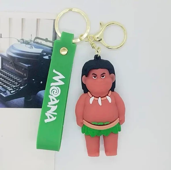 Moana  Maui Silikon Anahtarlık Çanta Süsü