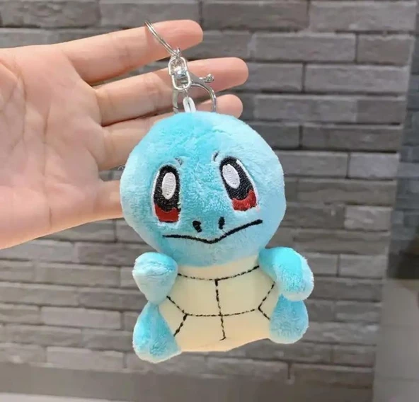 Peluş Pokemon Squirtle Anahtralık Çanta Süsü ürün görseli