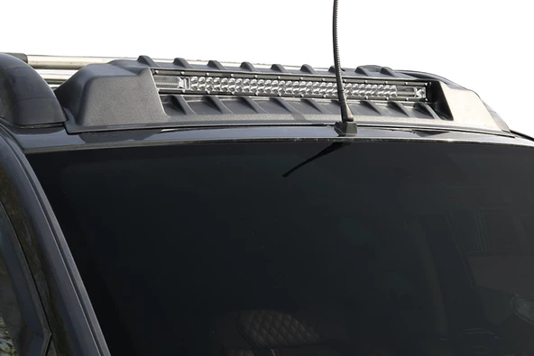Dacia Duster Ön Cam Üstü Moonvisor Ledli Mat Siyah 2018-2024 Arası - 2