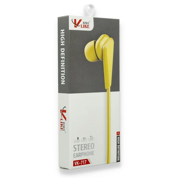 Vlike VK717 3.5 mm Jack Girişli Kulak içi Kulaklık - 6