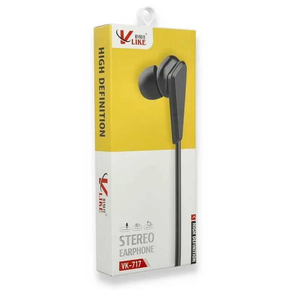 Vlike VK717 3.5 mm Jack Girişli Kulak içi Kulaklık - 2