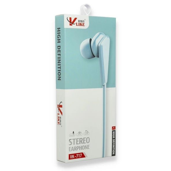 Vlike VK717 3.5 mm Jack Girişli Kulak içi Kulaklık - 9