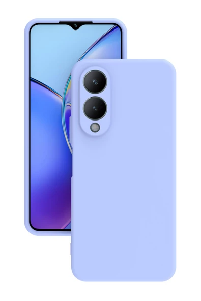 Vivo Y17s Kılıf Kamera Korumalı Silikon Rubber Arka Kapak - 5