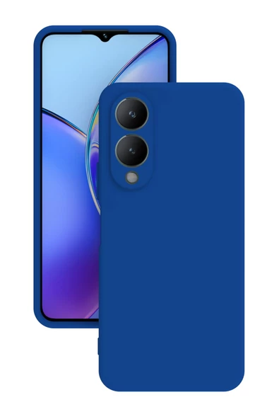 Vivo Y17s Kılıf Kamera Korumalı Silikon Rubber Arka Kapak - 6