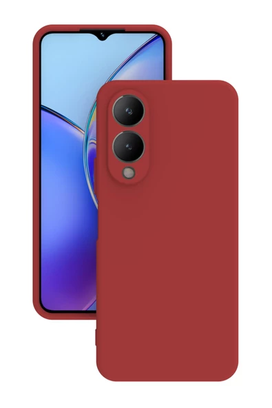 Vivo Y17s Kılıf Kamera Korumalı Silikon Rubber Arka Kapak - 3