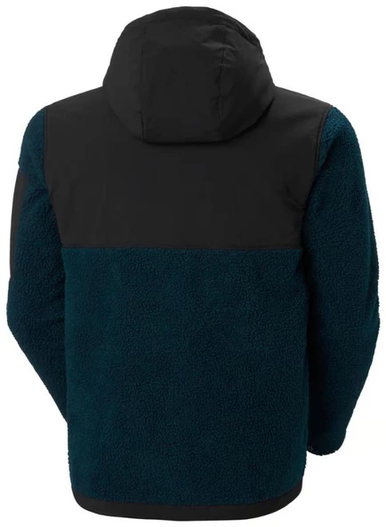 Helly Hansen Patrol Pile Erkek Kapişonlu Polar Mont Yeşil HHA.53678HHA.574 - Resim 4