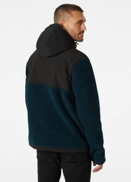 Helly Hansen Patrol Pile Erkek Kapişonlu Polar Mont Yeşil HHA.53678HHA.574 - Resim 3