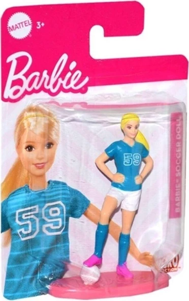 Barbie Mini Figürler Soccer Doll HBC14 HCH16