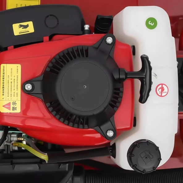 Benzinli 24 Bıçaklı 4 Hp 4 Zamanlı Mini Çapa Makinesi - 4