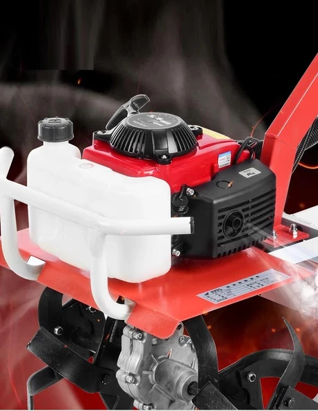 Benzinli 24 Bıçaklı 4 Hp 4 Zamanlı Mini Çapa Makinesi - 3