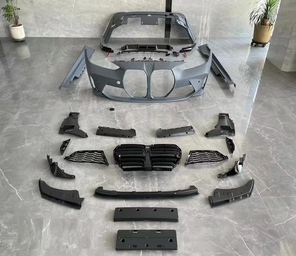 Autogp Bmw g22 m4 body kit tampon ve panjur seti 2020+