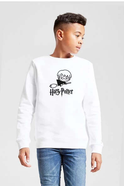 HP Fly Beyaz Çocuk 2ip Sweatshirt - 1