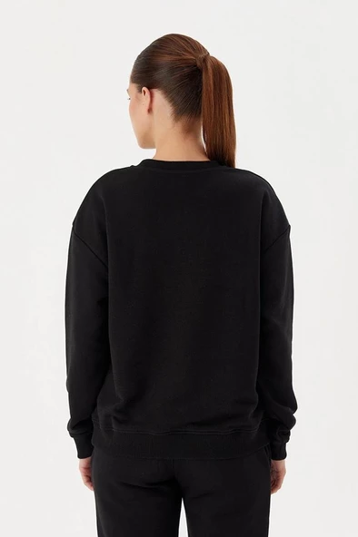 No Fear Kadın Sweatshirt Siyah 72498 - 5
