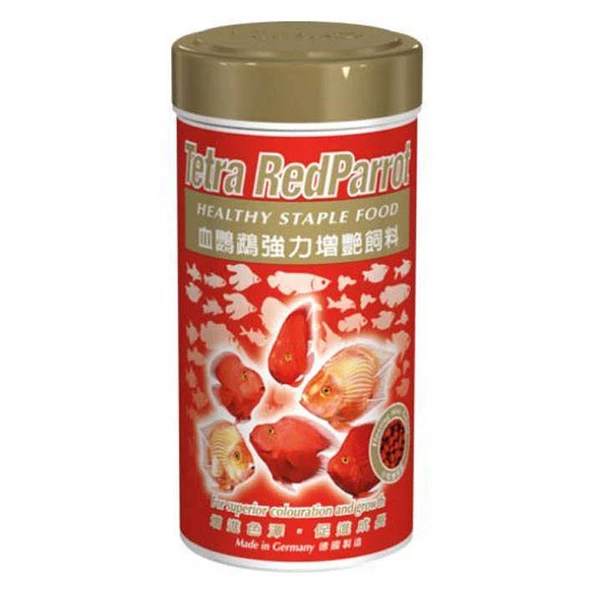 Tetra Red Parrot Papağan Cichlid Balık Yemi 1 L. 320 Gr.