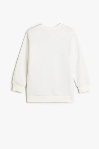 Koton Erkek Çocuk Sweatshirt Kaplan Baskılı Bisiklet Yaka Uzun Kollu Şardonlu - 2