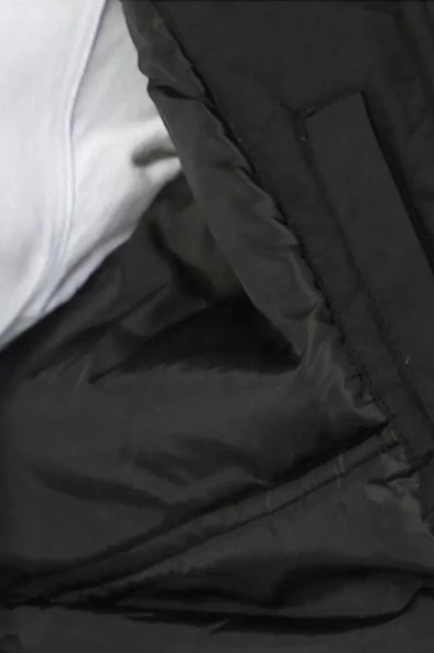 Lumberjack ML FREDDY COAT 3SN54 3PR Erkek Mont Siyah S-XXL - 4