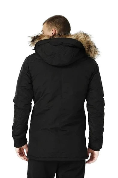 Lumberjack ML FREDDY COAT 3SN54 3PR Erkek Mont Siyah S-XXL - 3