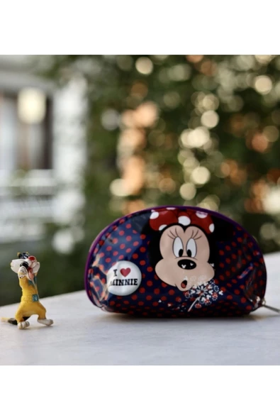Mickey Mouse Siyah Beyaz Makyaj ve Süs Çantası Şahmat-2021 - 2
