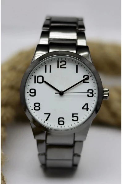 Klasik Model Metal Kordon Erkek Kol Saati - Mat-233 - 3