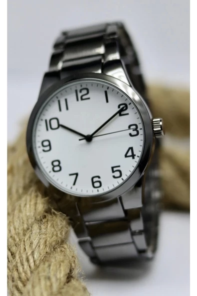 Klasik Model Metal Kordon Erkek Kol Saati - Mat-233 - 2