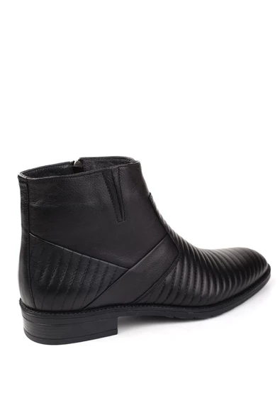 Smart 1049 Erkek Hakiki Deri Günlük Kürklü Bot - Resim 3