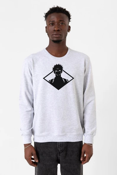 Jujutsu Kaisen Anime Sukuna White Head Karmelanj Erkek 2ip Sweatshirt