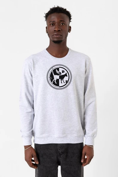Monogatari Anime Tsubasa Cat Symbol Karmelanj Erkek 2ip Sweatshirt