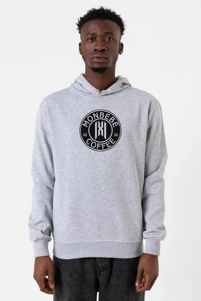 Monsta X Monbebe Coffee Grimelanj Erkek Kapşonlu 3ip Sweatshirt