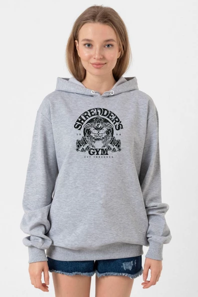 Ninja Turtles Shredder's Gym Grimelanj Kadın 3ip Kapşonlu Sweatshirt ürün görseli 1