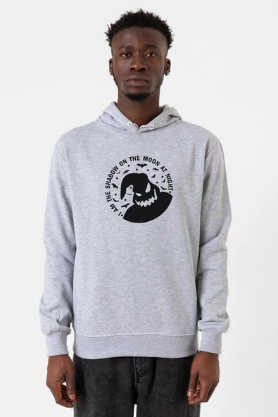 Oogie Boogie Grimelanj Erkek Kapşonlu 3ip Sweatshirt