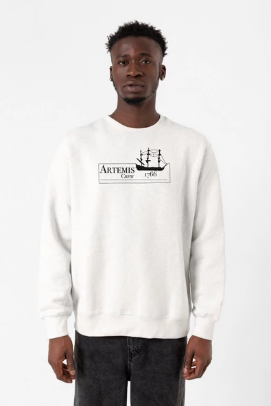 Outlander Artemis Crew Beyaz Erkek 2ip Sweatshirt ürün görseli