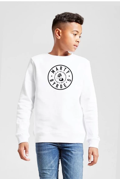 Ozark Marty Byrde's Logo Beyaz Çocuk 2ip Sweatshirt