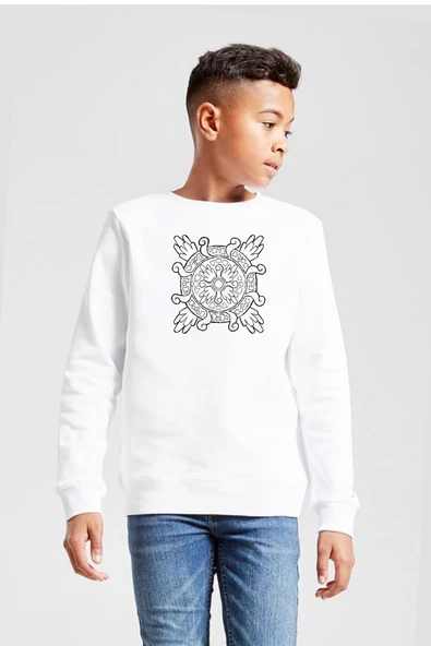 Pokemon Relic Fragment Beyaz Çocuk 2ip Sweatshirt ürün görseli 1