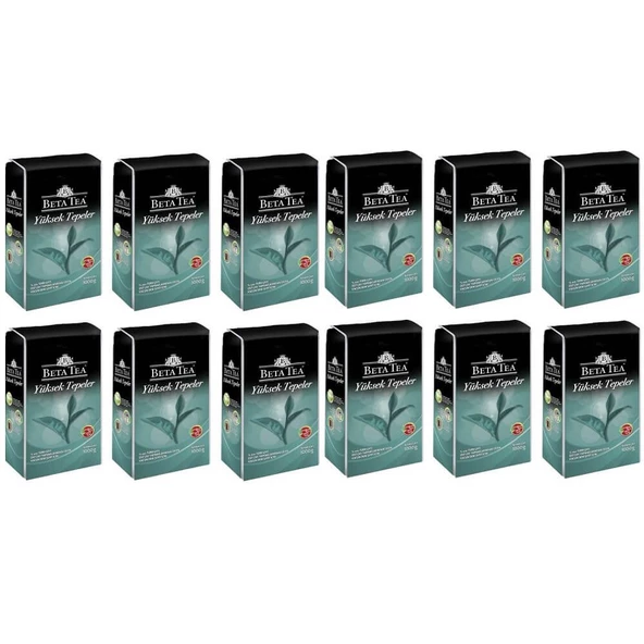 Beta Çay Yüksek Tepeler 1 Kg x 12 Adet - 2