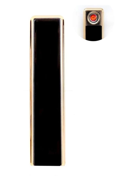 Şarjlı Dumansız Ve Alevsiz Kızaklı Usb Çakmak Şahmat-1089 - 2