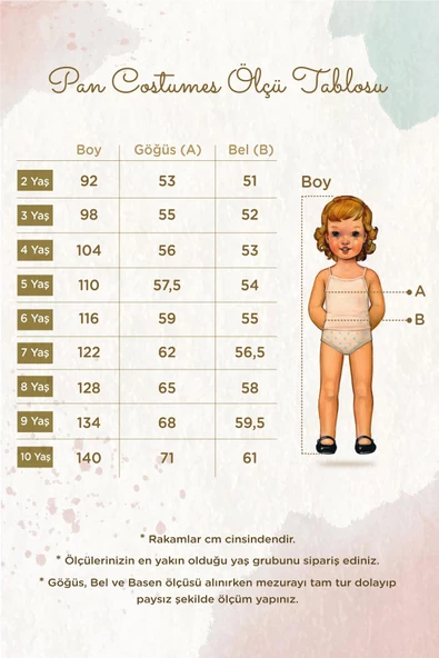 Barbie Kız Çocuk Kostüm - 4