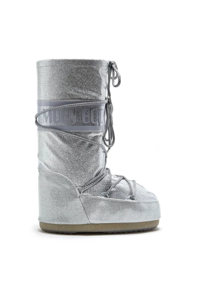 Moon Boot Icon Glıtter Silver Kadın Kar botu 14028500-002