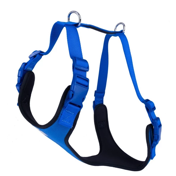 Doggie Havalı Dokuma Göğüs Tasması Royal Blue 2.0*55-65 cm (ADGT L)