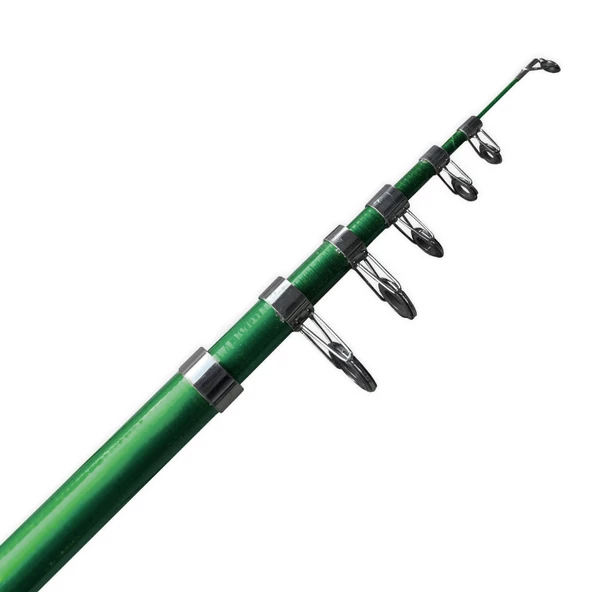 Teleskopik Olta Kamışı - Azur - 300cm - 40/80 Gr - Yeşil - Protackle - 2