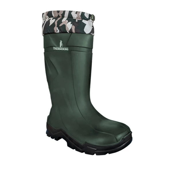 Thermoking PU Konçlu Haki Çizme - Resim 3