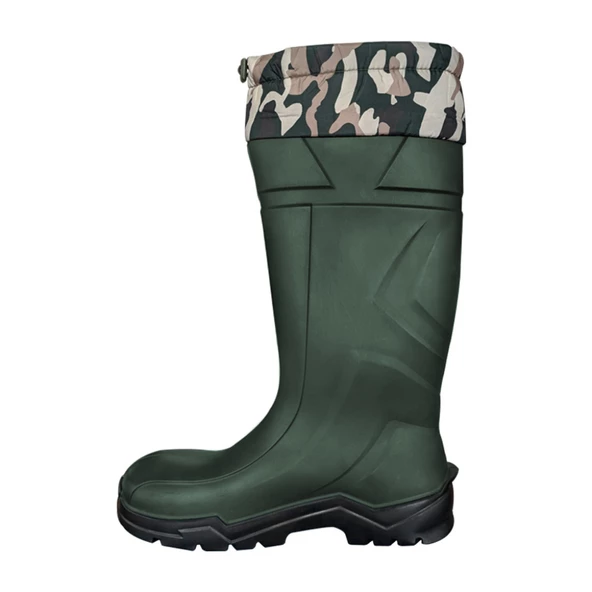 Thermoking PU Konçlu Haki Çizme - Resim 2