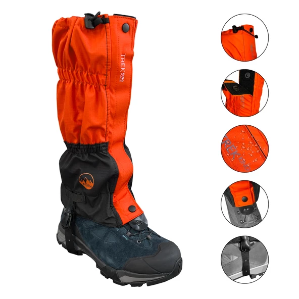 Argeus Trekking Pace Outdoor Tozluk Turuncu-Siyah