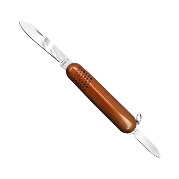 Argeus Çift Ağızlı Cep Çakısı Turuncu (K5017-30)