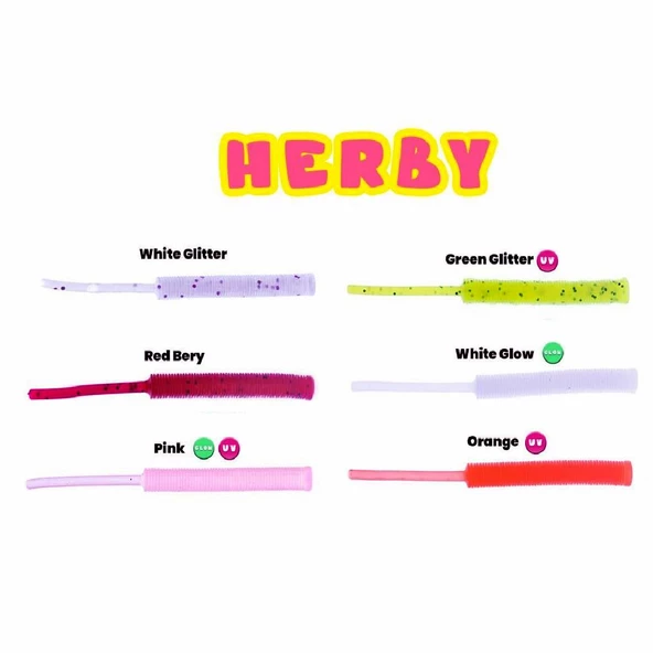 Pandora Herby Worm 5cm Lrf Silikon Yem ürün görseli