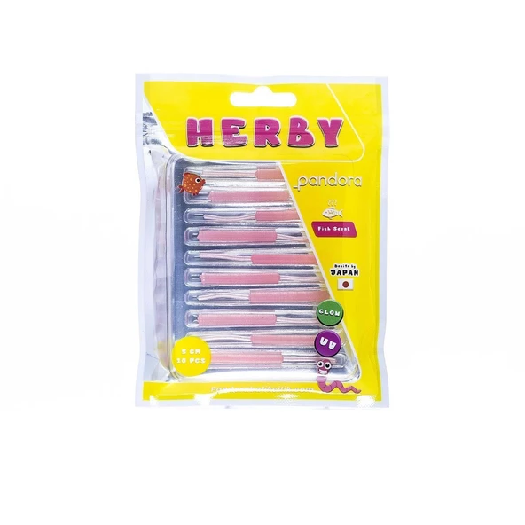 Pandora Herby Worm 5cm Lrf Silikon Yem - Resim 3