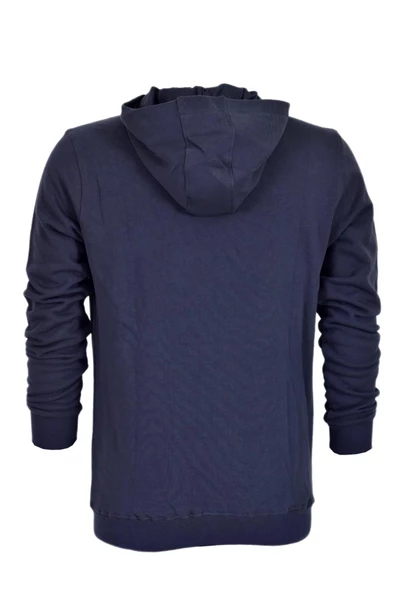 Erkek Kapüşonlu Baskılı Basic Sweatshirt R2219 BGL-ST03193 - Resim 12