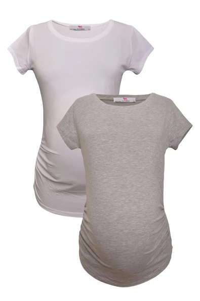 LuvmaBelly MYRA2017_2011 Hamile tshirt seti