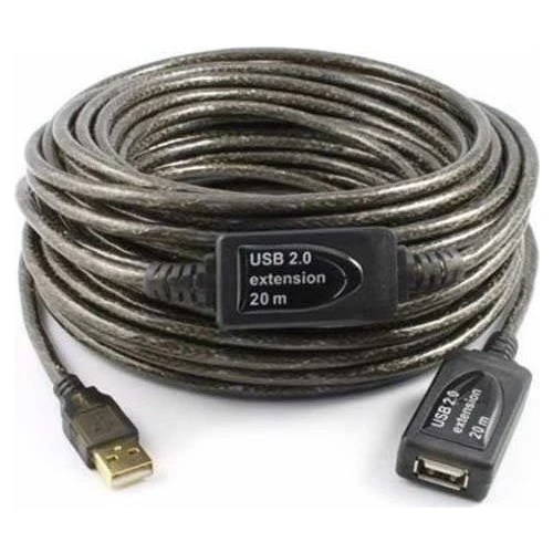 Class 20 Metre USB Uzatma Kablosu Erkek Dişi Güçlendirilmiş Kablo