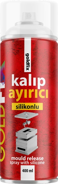 Goldfix Silikonlu Kalıp Ayırıcı Sprey 400 ml