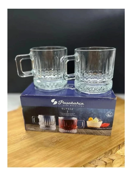 Paşabahçe 55422 Elysia Cam Kupa 195cc 2 Li - 3